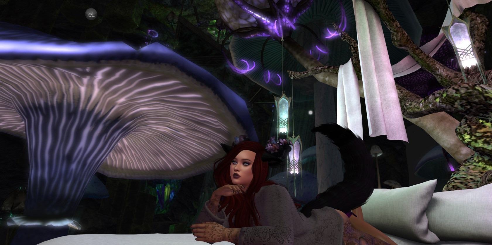 fyre Daydreaming the Verse at Cerridwen's Cauldron [CC] in Second Life.